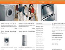 Tablet Screenshot of izmiraristonservis.com